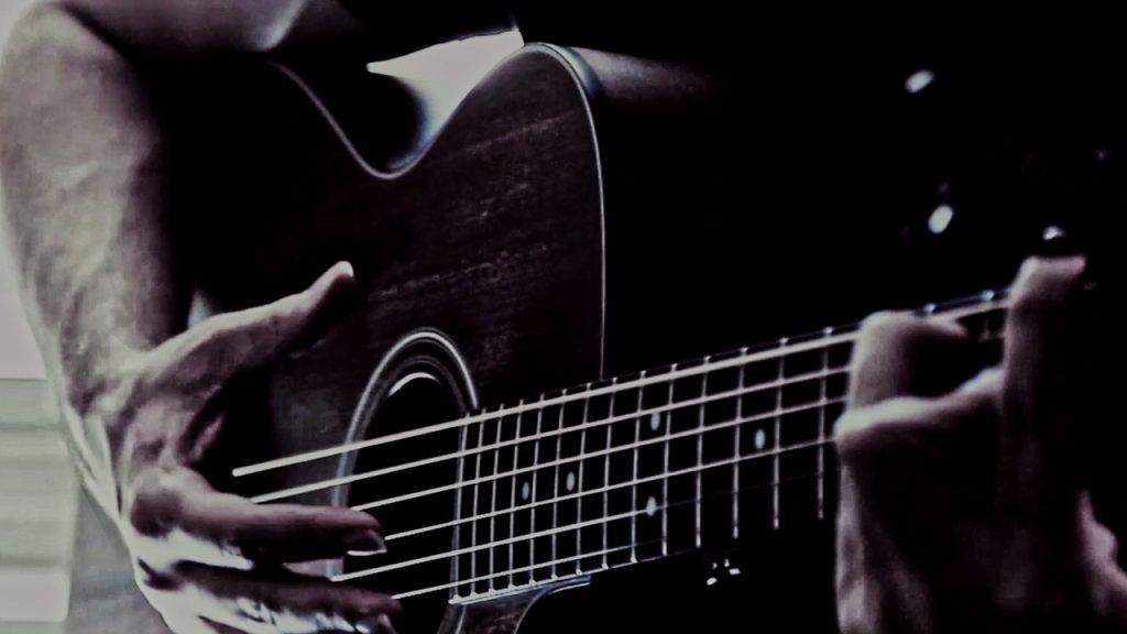 Dave Daddario Playing Guitar